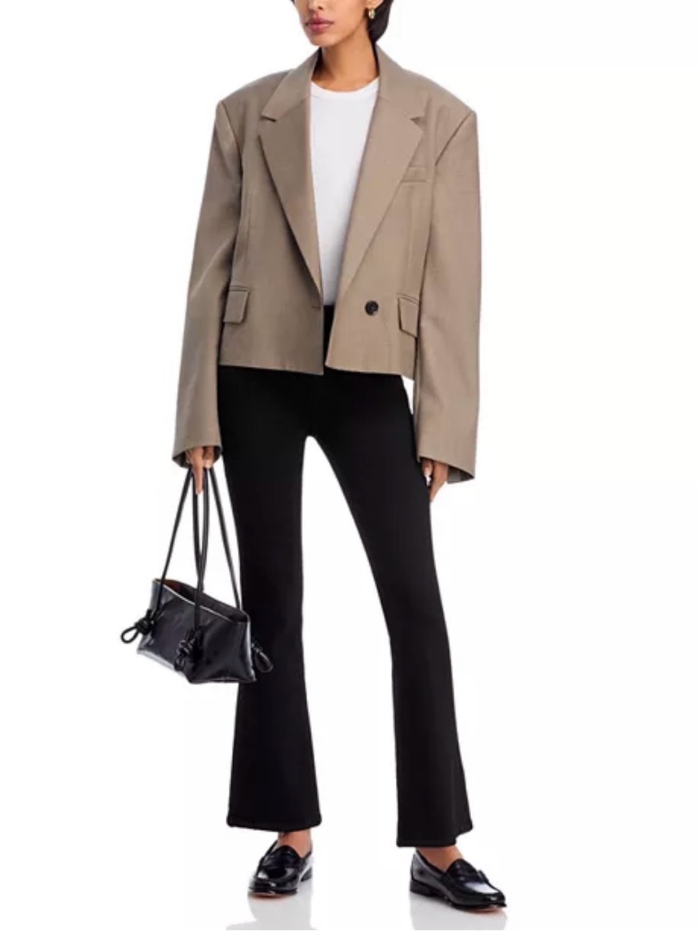 MOTHER 
The Weekender Mid Rise Flare Jeans in Nighty Night